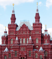 Fototapeta na wymiar Moscow State Historical Museum