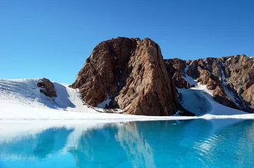 Foto op Canvas Glacial lake © angus153