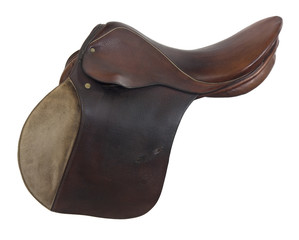 used horse saddle, English style