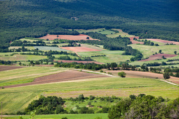Fototapeta na wymiar Rural landscape in Thracia