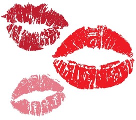 lips prints