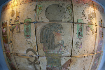 Ancient Egyptian decorative bricks