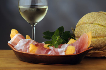 Prosciutto crudo e melone