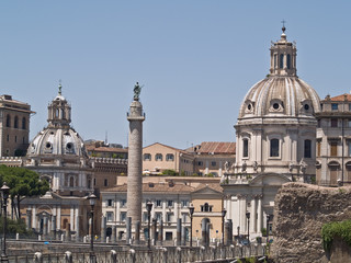 Obraz premium Roma, Foro Traiano, Colonna Traiana