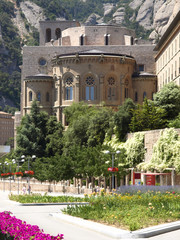 Obraz premium monasterio de Monserrat (Cataluña)