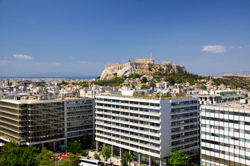 Obraz premium Greek city, Athens