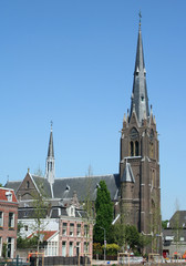 Fototapeta na wymiar City of Weesp in the Netherlands