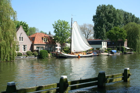 City Of Weesp In The Netherlands