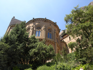 Fototapeta na wymiar Klasztor Montserrat (Katalonia)