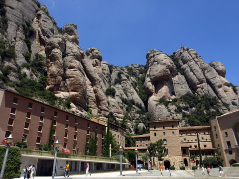 monasterio de Monserrat (Catalu&ntilde;a)