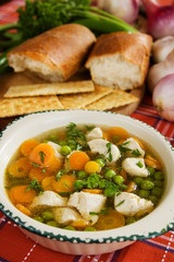 Chicken noodle soup