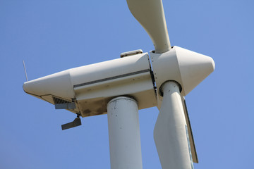 detail of a wind turbine