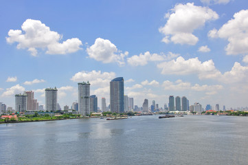 Obraz premium City and River