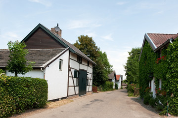 Fototapeta na wymiar Small Dutch village