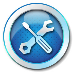 Tool repair web icon