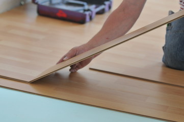 Laminat verlegen
