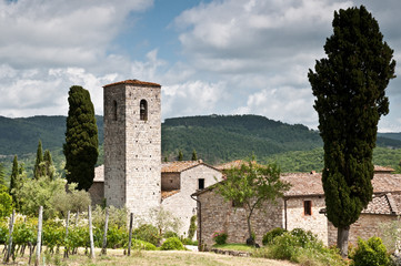 Kloster im Chianti in der Toskana