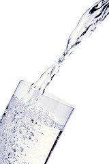 Pouring water