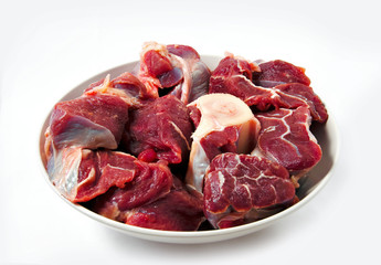 Obraz premium red raw meat