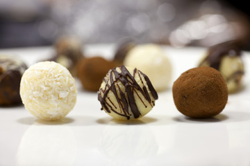 Pralinen handgemacht vom Chocolatier