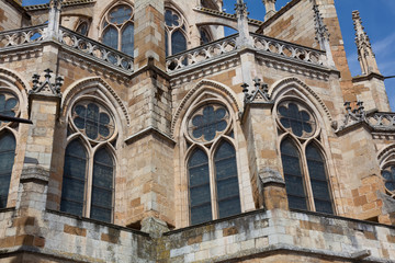 Catedral de León, Castilla y León, España