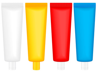 color lotion tube
