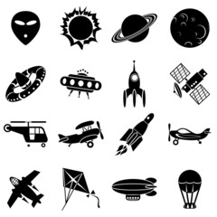 air and space icons