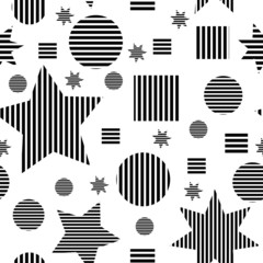 Seamless star pattern