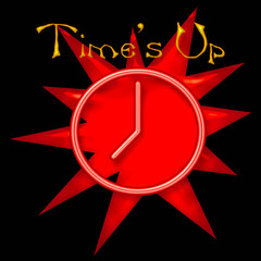 time's up