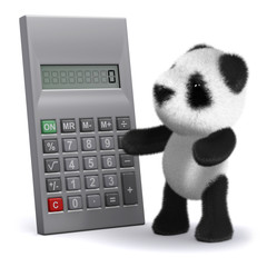 3d Teddy calculates © Steve Young