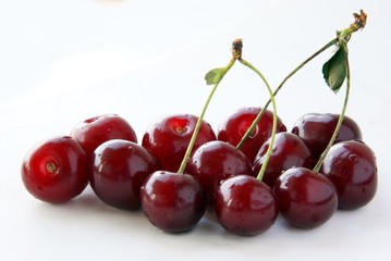 purple cherries