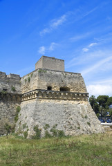 Fototapeta na wymiar Norman-Swabian Castle. Bari. Apulia.