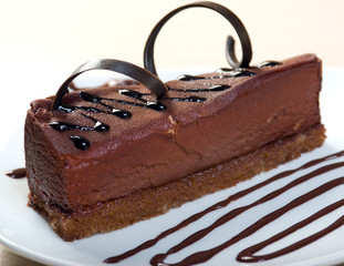 delicious cake .sweet dessert