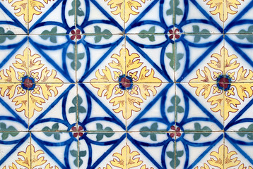 Portuguese glazed tiles 014