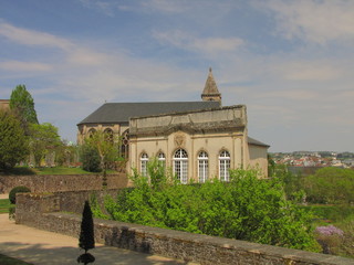 Jardins Evêché et Cathédrale Saint-Etienne ; Limoges, Limousin