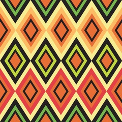 Obraz premium Seamless geometrical pattern