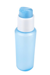 cosmetic bottle isolated