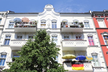 Fototapeta premium Berlin, Altbauidylle