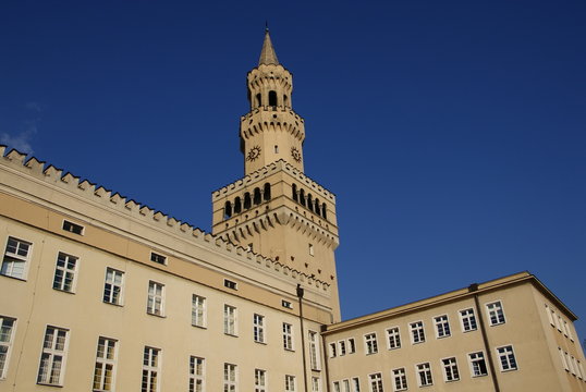 Town hall in polish city