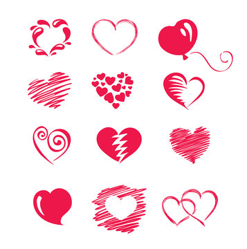 set icon -- hearts