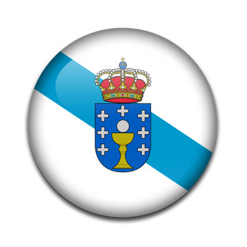 Chapa bandera Galicia