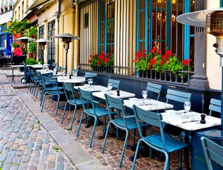 Selbstklebende Fototapete Restaurant Französisches Restaurant