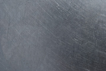 scratched metal surface