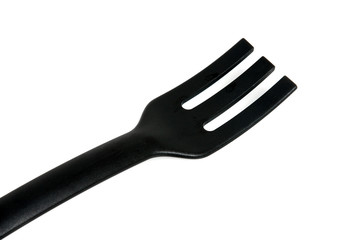 Black kitchen tool over white background