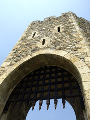 Fototapeta na wymiar villa fortificada medieval de Besalu (Girona)