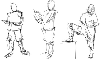 Gestural Drawings