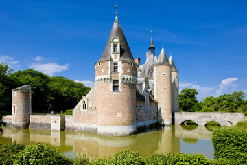 Chateau du Moulin, Lassay-sur-Croisne, Centre, France