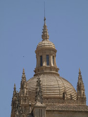 Fototapeta premium Detalle de la Catedral de Segovia