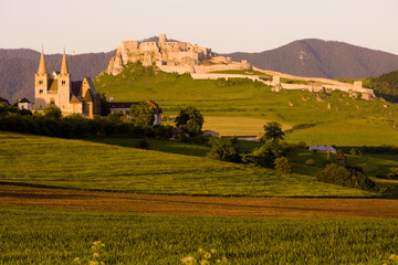 Fototapeta na wymiar Rozdział Spisska i Spiski Zamek, Słowacja