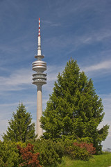 Fototapeta premium Olympiaturm in München